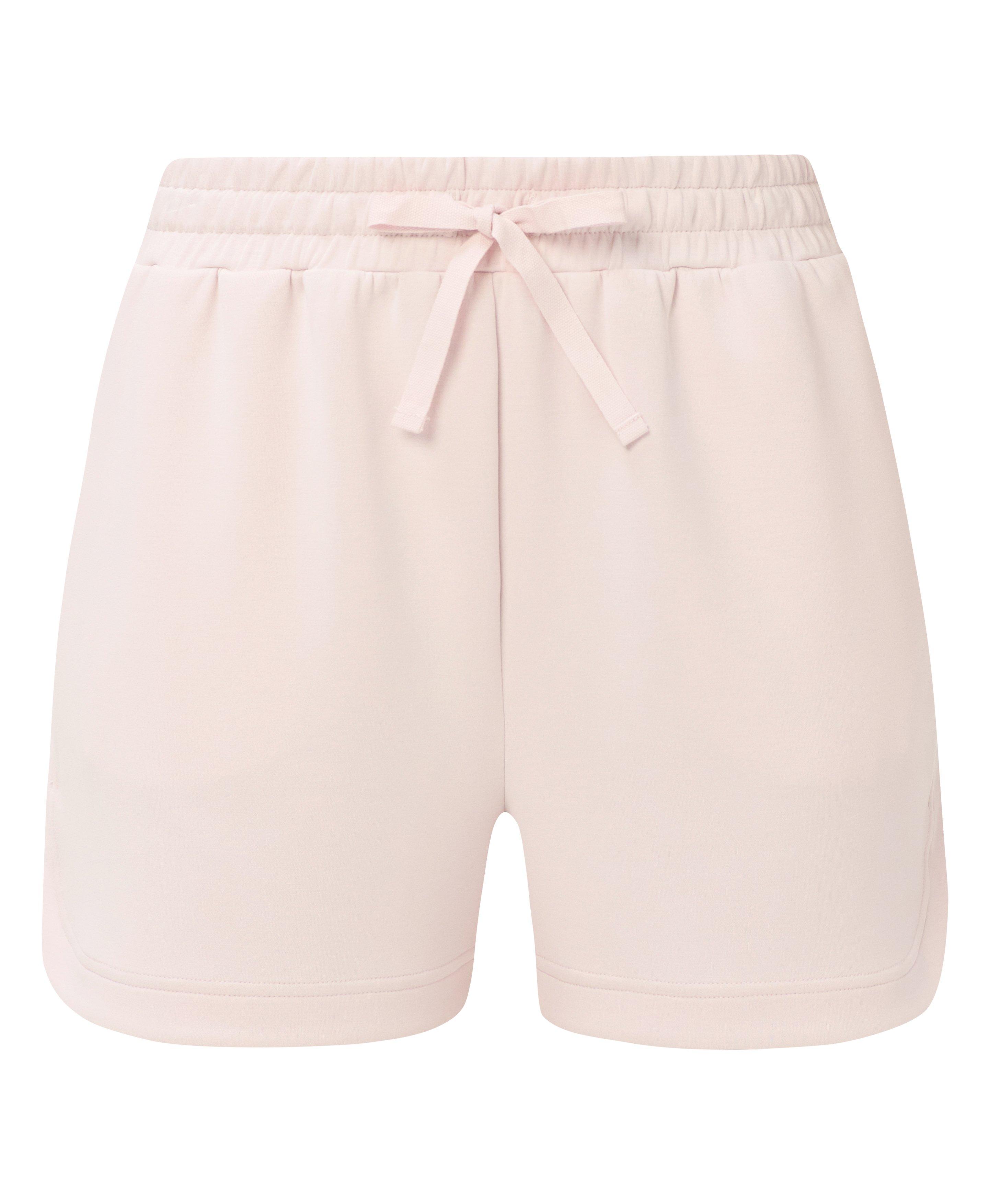 Sand Wash CloudWeight High-Waisted Shorts - Sundust Pink - 3.5" Inseam