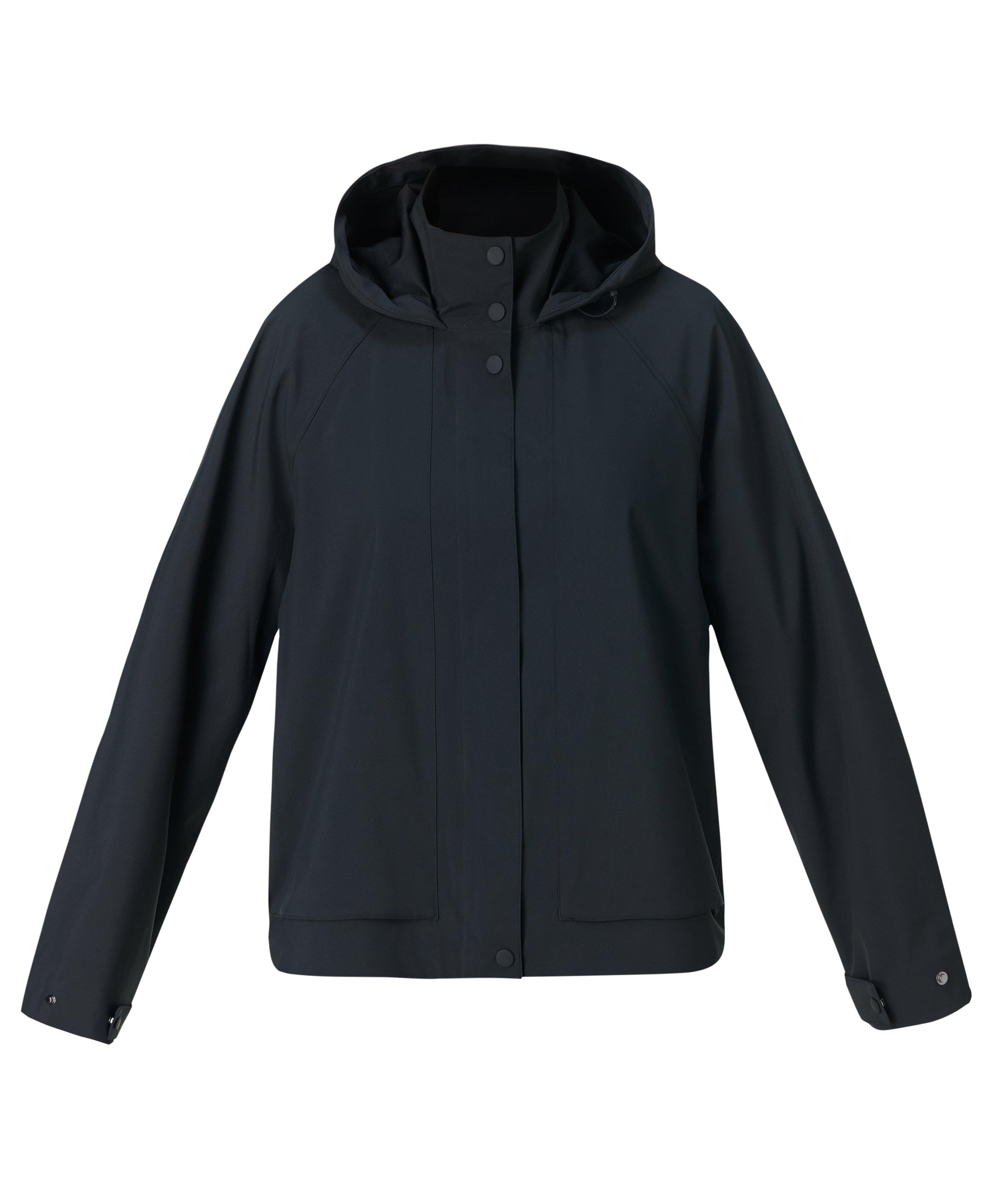 Motion Waterproof Cropped Jacket - Black