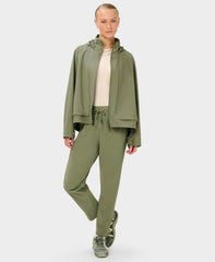 Motion Waterproof Cropped Jacket - Bracken Green