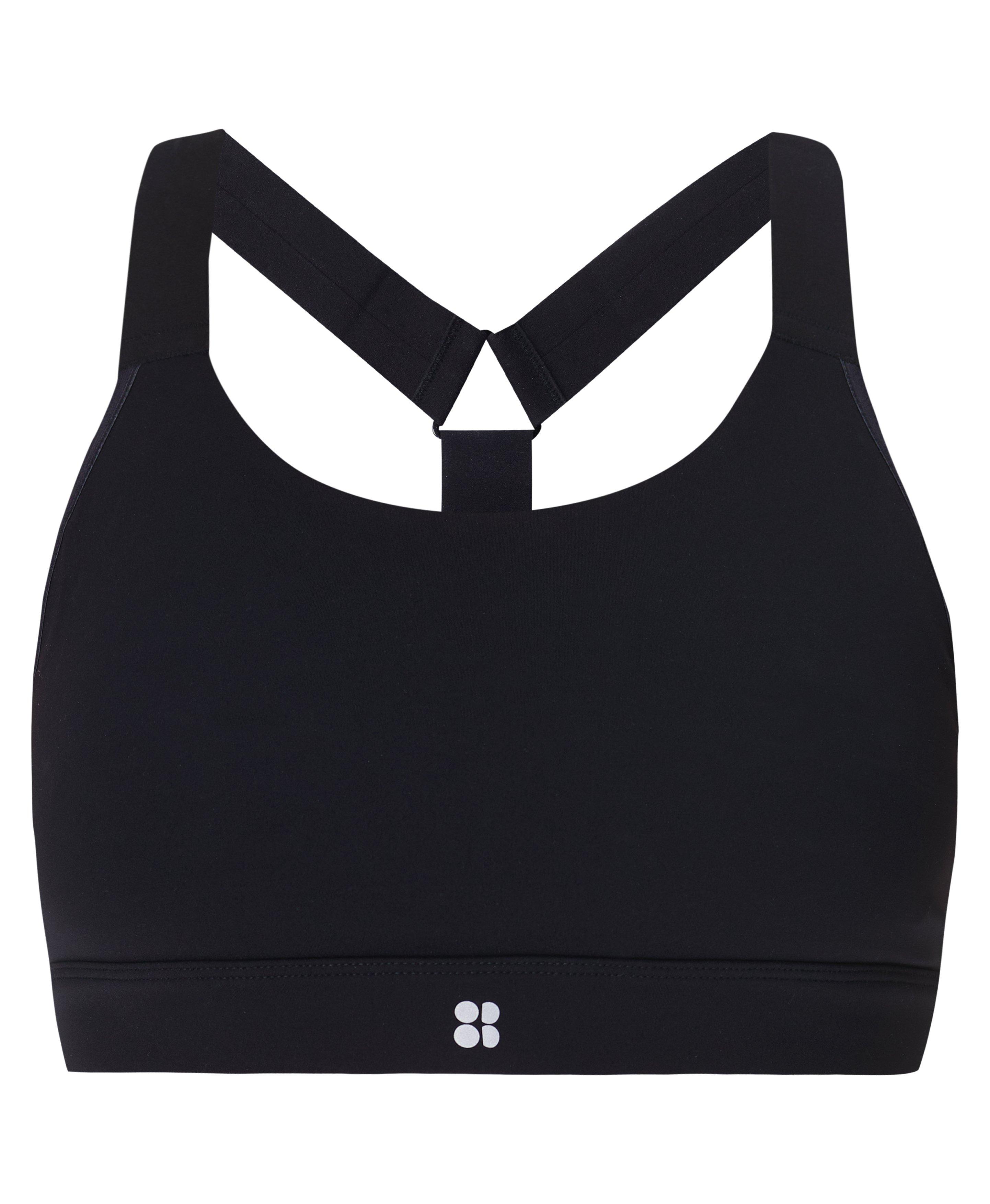 Power Medium Support Seamless Bust Bra - Black