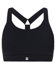 Power Medium Support Seamless Bust Bra - Black