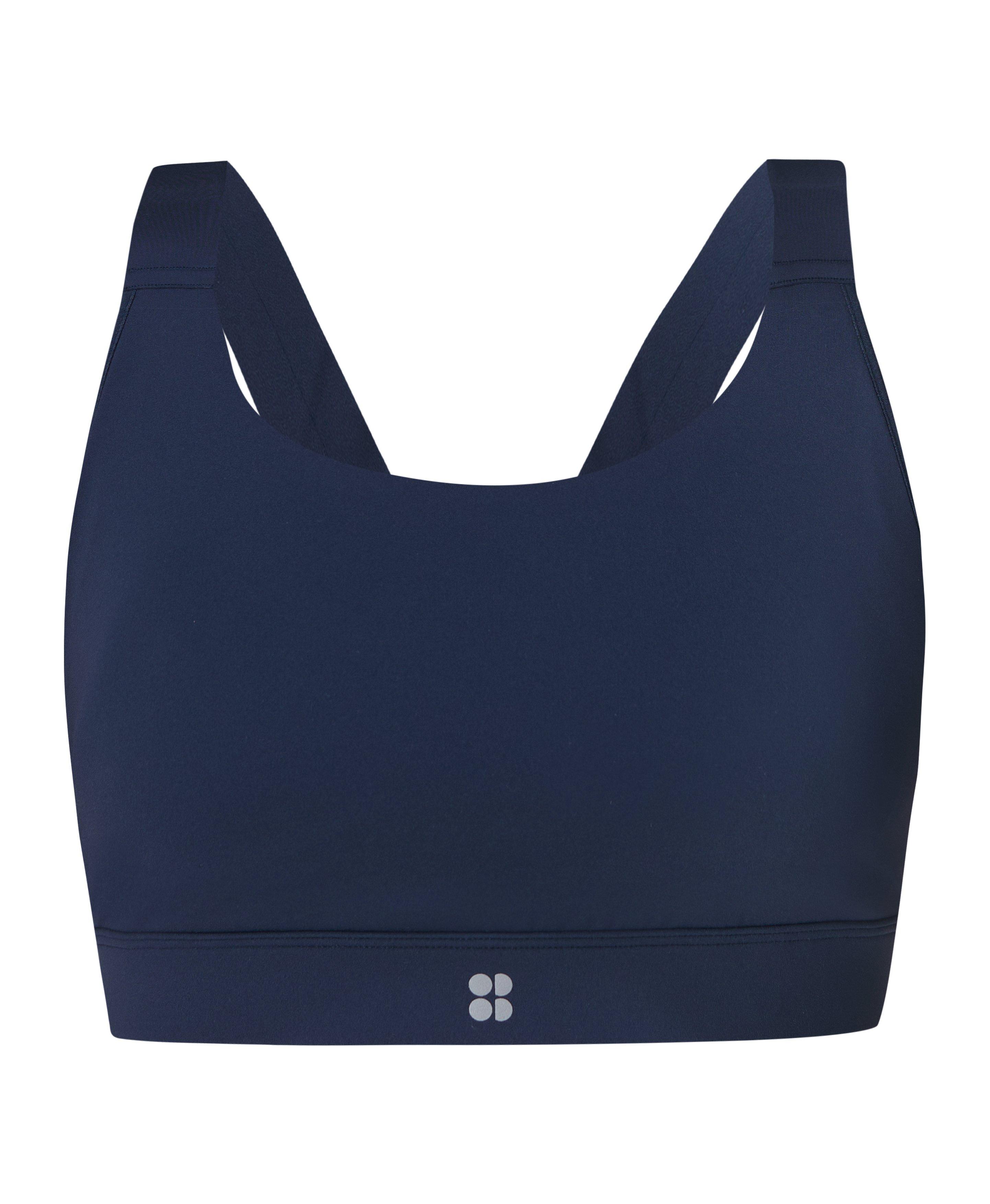 Power Medium Support Seamless Bust Bra - Navy Blue