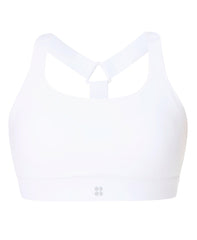 Power Medium Support Seamless Bust Bra - White