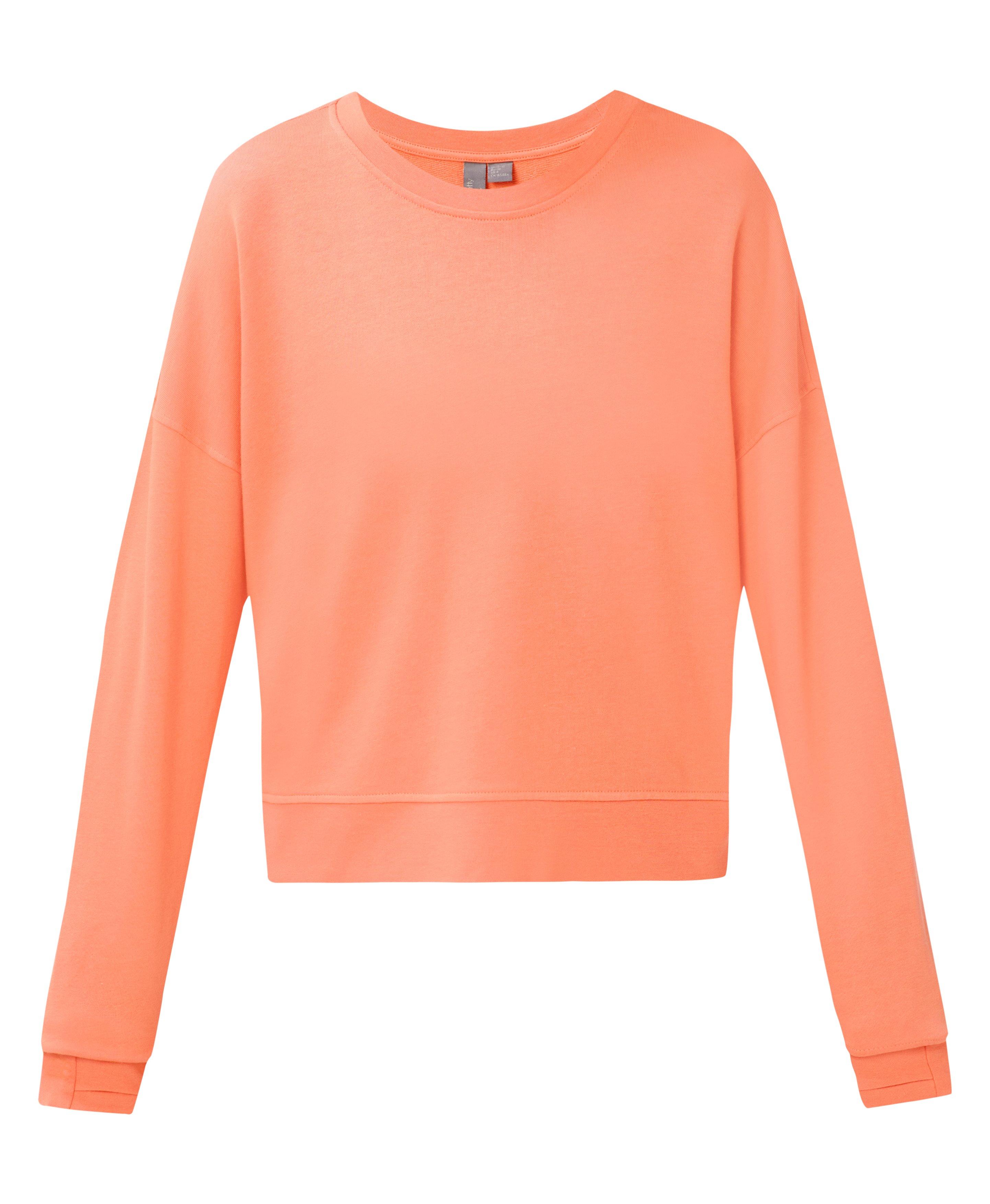 After Class Crop Sweatshirt - Tuscan Orange