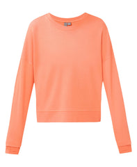 After Class Crop Sweatshirt - Tuscan Orange