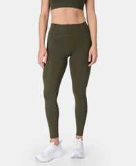 Winter Power Leggings - Nori Green - Full Length