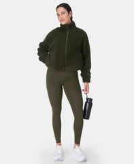 Winter Power Leggings - Nori Green - Full Length