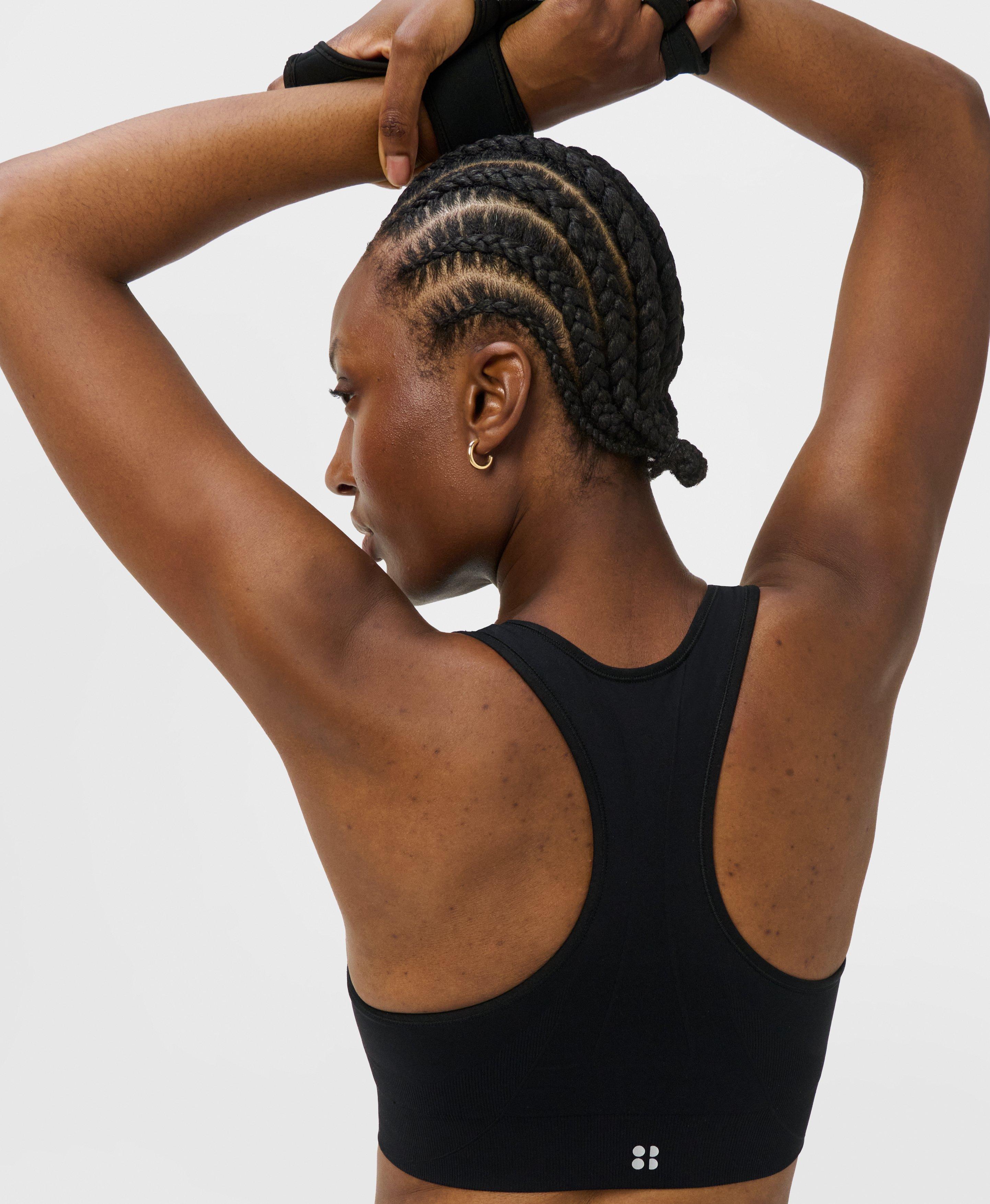 Stamina Seamless Sports Bra - Black