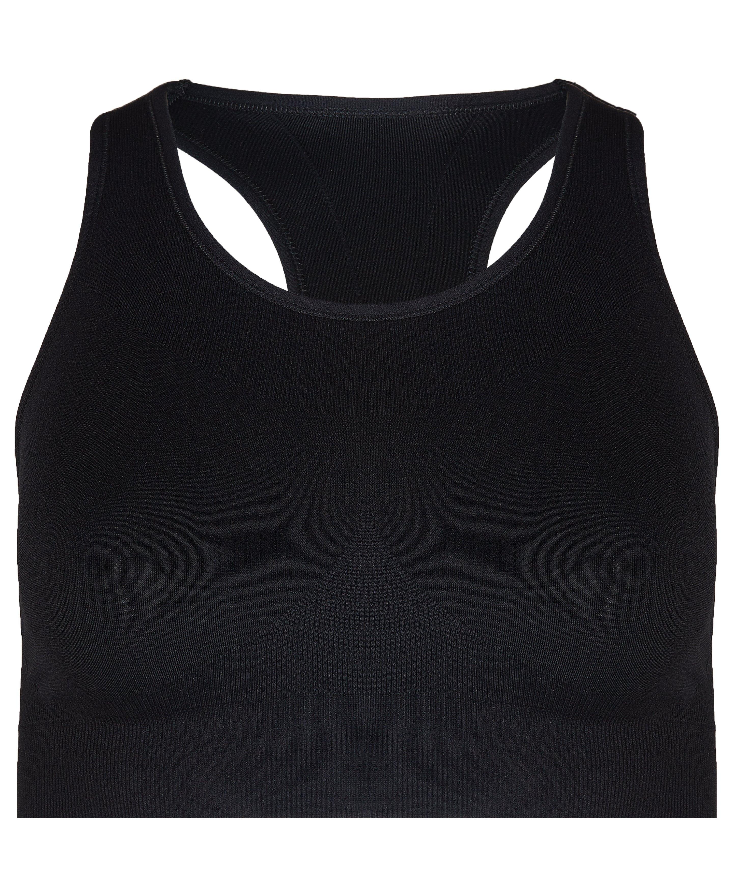 Stamina Seamless Sports Bra - Black