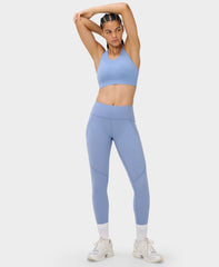 Stamina Seamless Sports Bra - Faded Blue