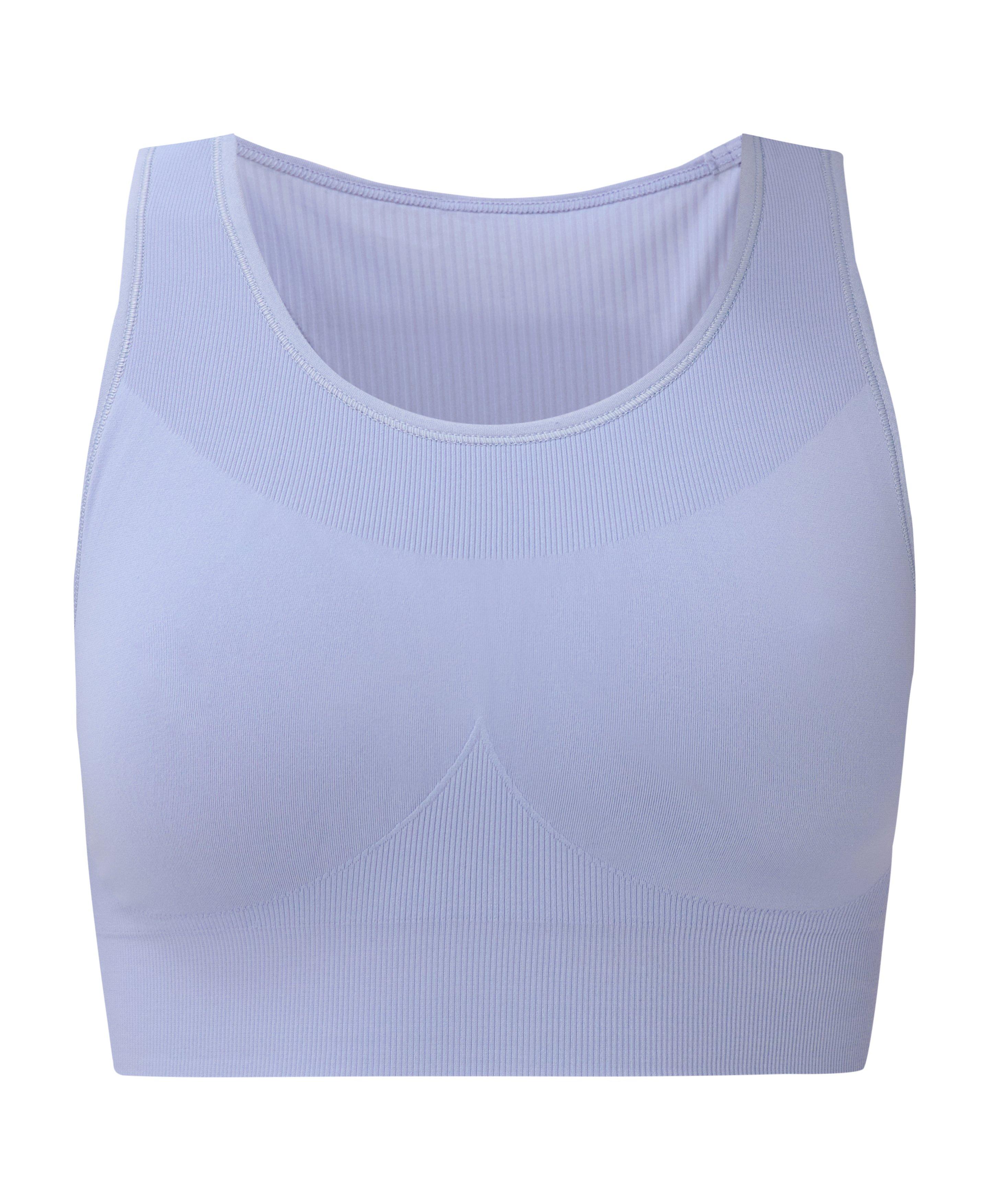 Stamina Seamless Sports Bra - Laguna Blue