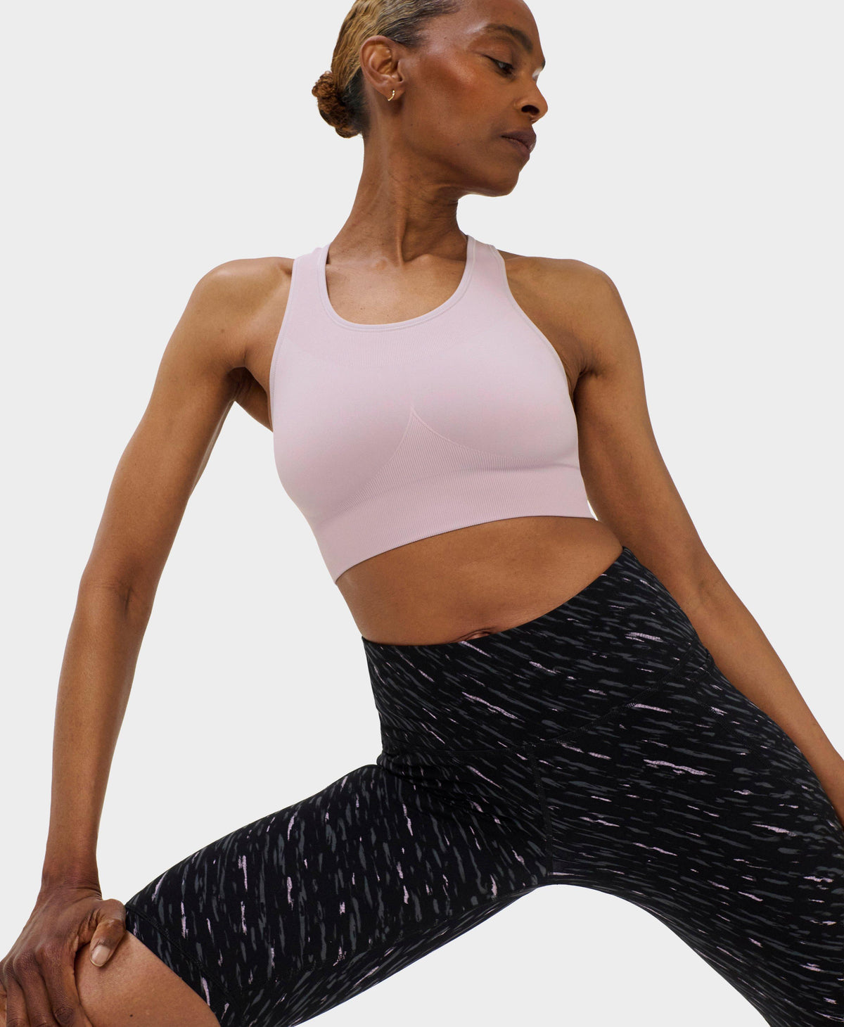 Stamina Seamless Sports Bra - Mauve Purple