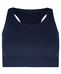 Stamina Seamless Sports Bra - Navy Blue