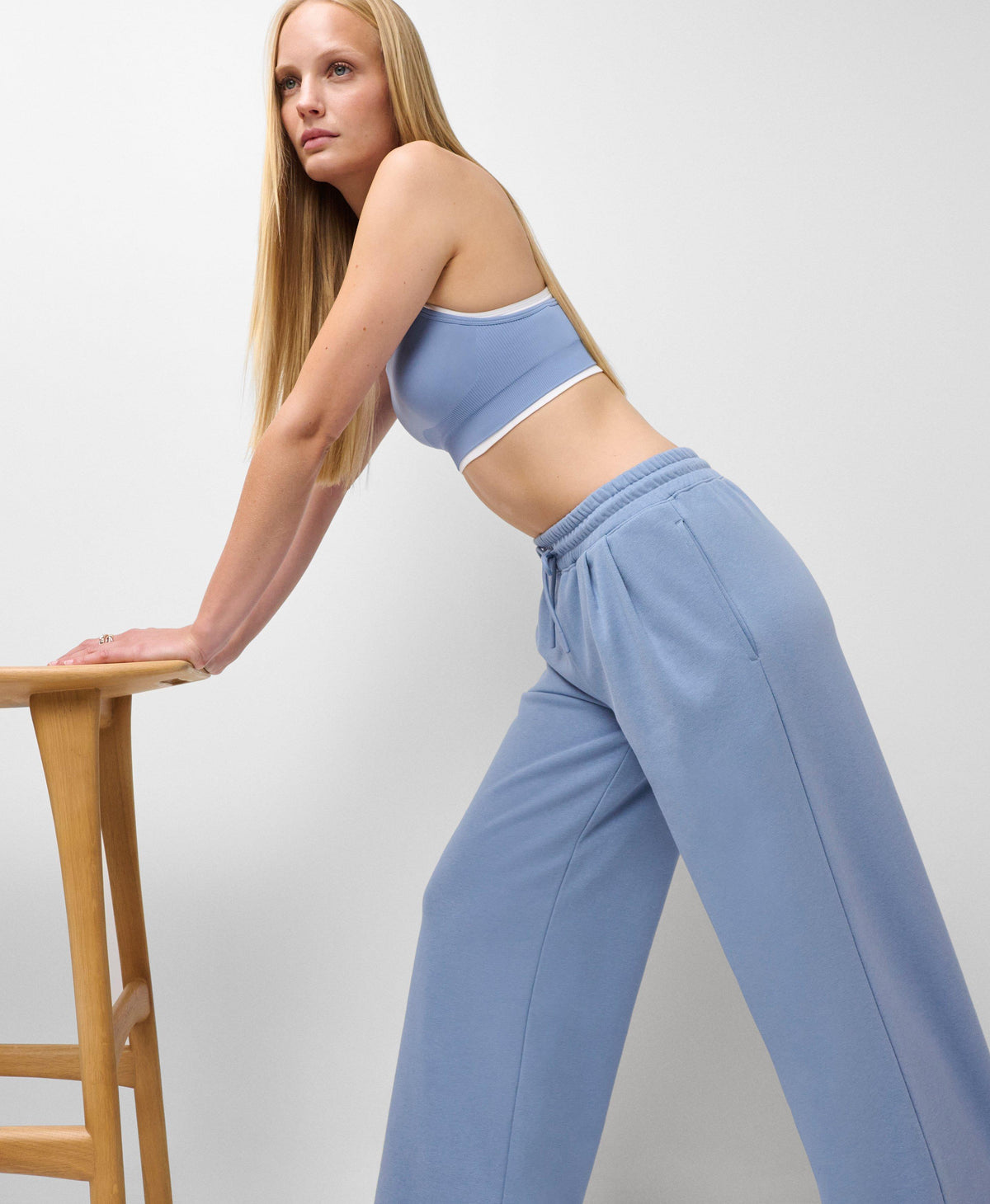 Revive Track Pants - Faded Blue