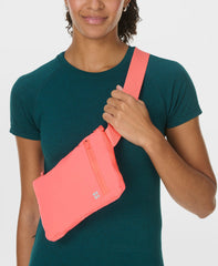 Runner's High Packaway Jacket - Melon Pink