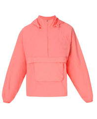 Runner's High Packaway Jacket - Melon Pink