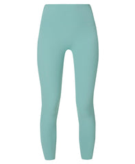Ultimate Studio Yoga Ribbed Leggings - Quartz Green - Full Length