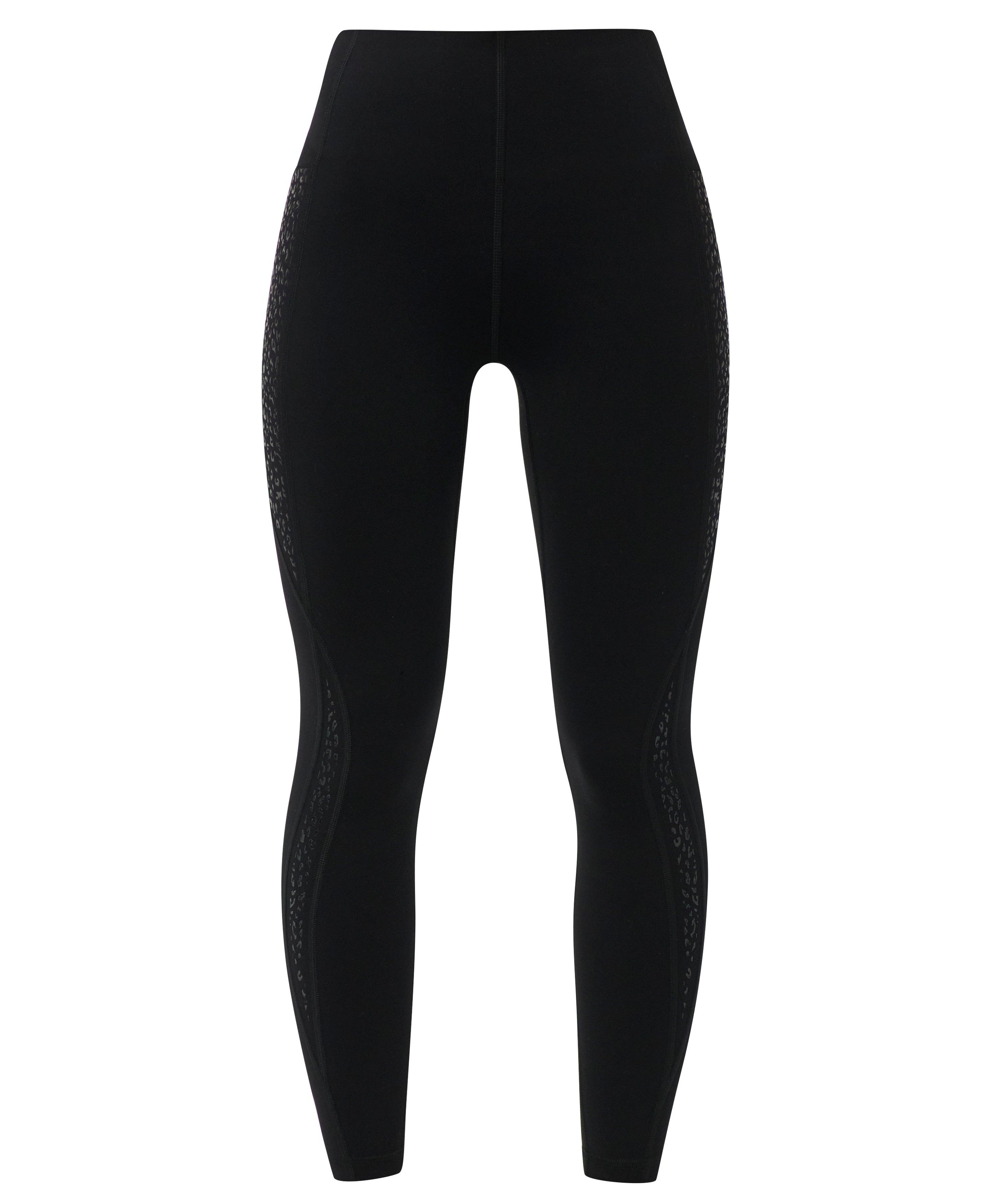 Ultimate Studio 7/8 Pilates Gripper Legging - Khaki Brown - 7/8 Length