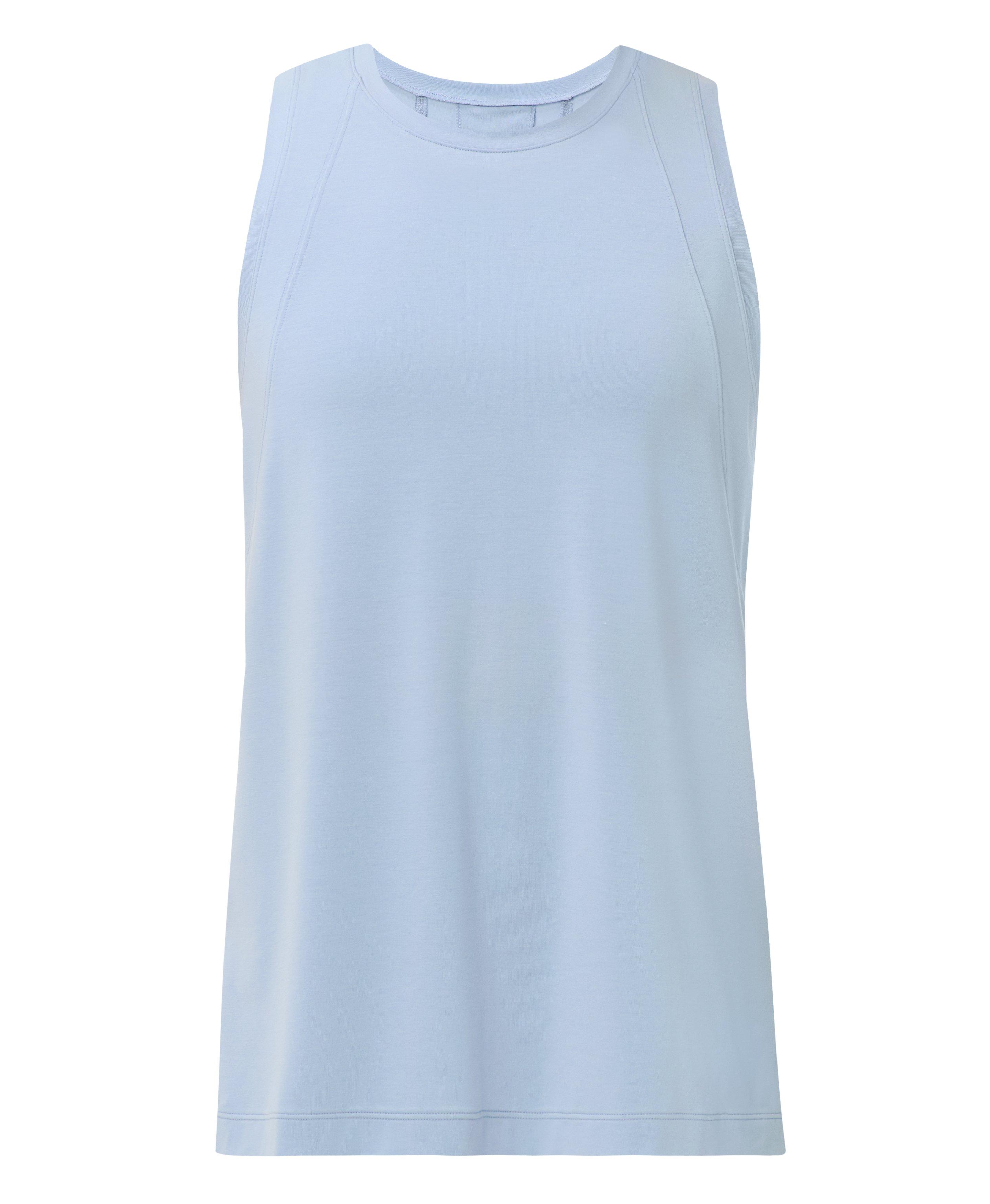 Soft Flow Studio Longline Tank - Laguna Blue