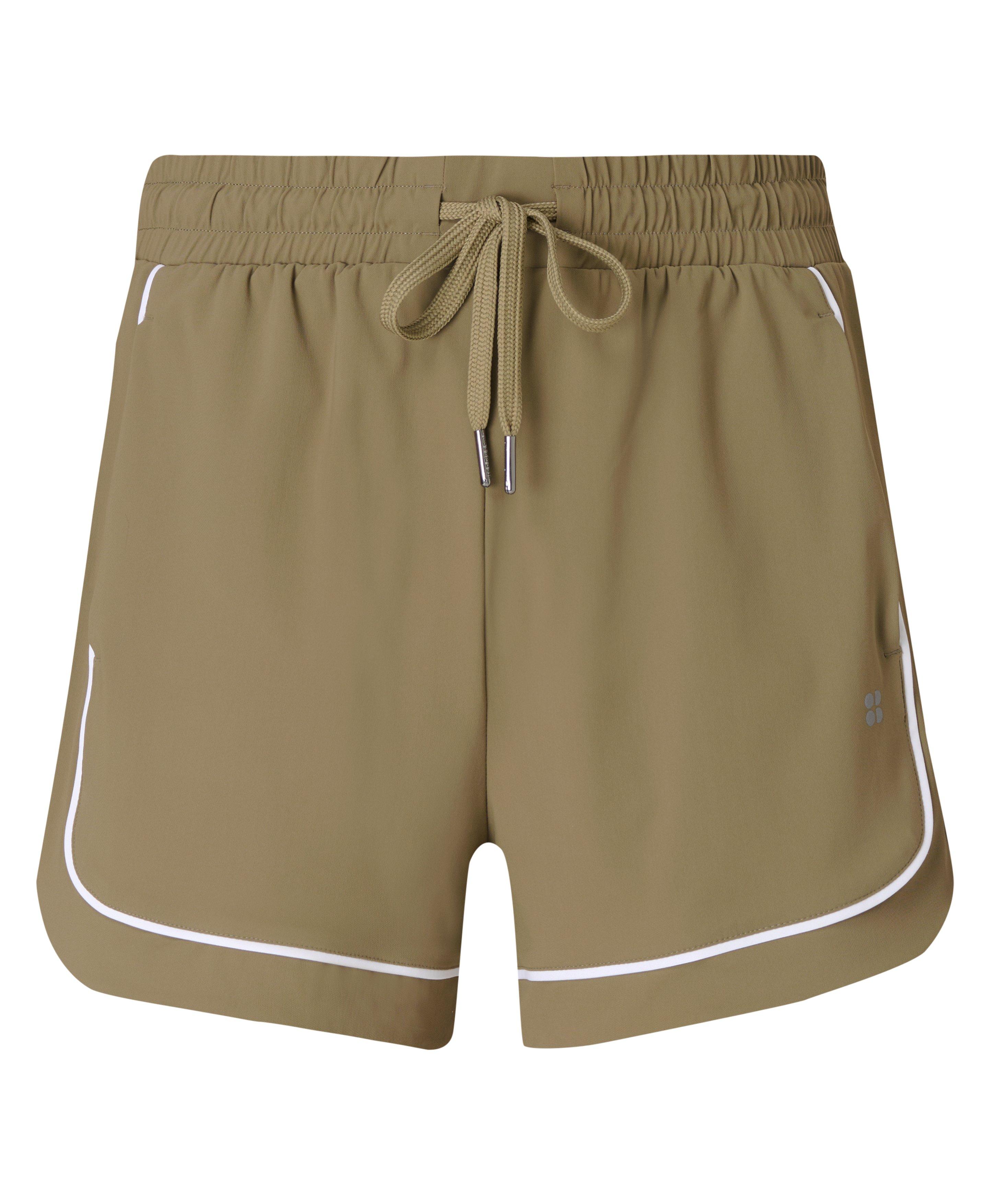 Explorer Track Piped Shorts - Agave Green - 4" Inseam