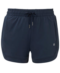 Explorer Track Piped Shorts - Navy Blue - 4" Inseam