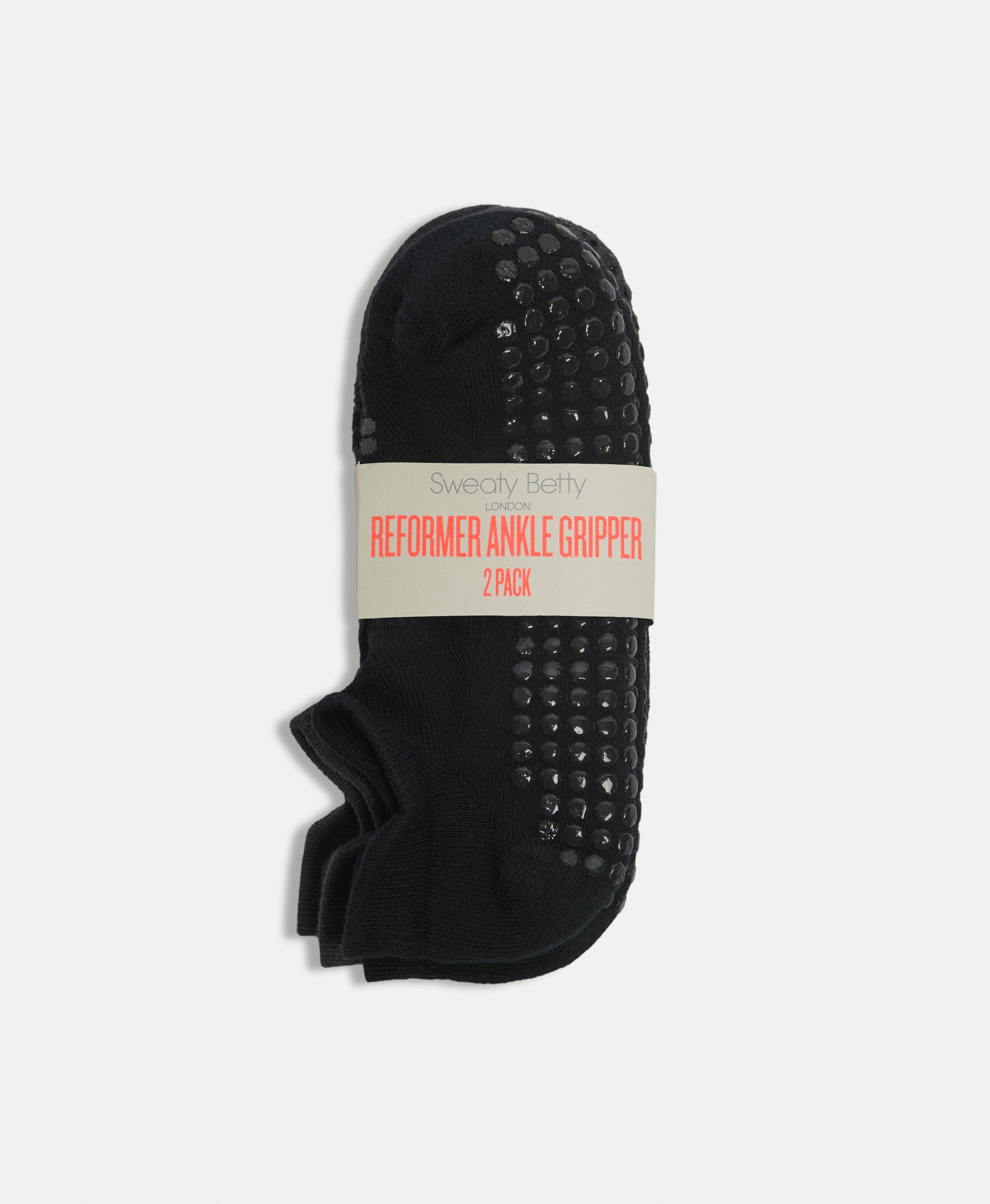 Reformer Sneaker Gripper Socks 2 Pack - Black Grey