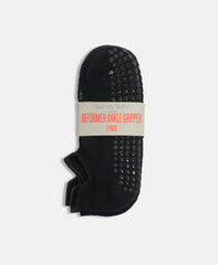 Reformer Sneaker Gripper Socks 2 Pack - Black Grey