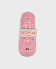 Ballet Gripper Socks 2 Pack - Deco Pink Chestnut Brown