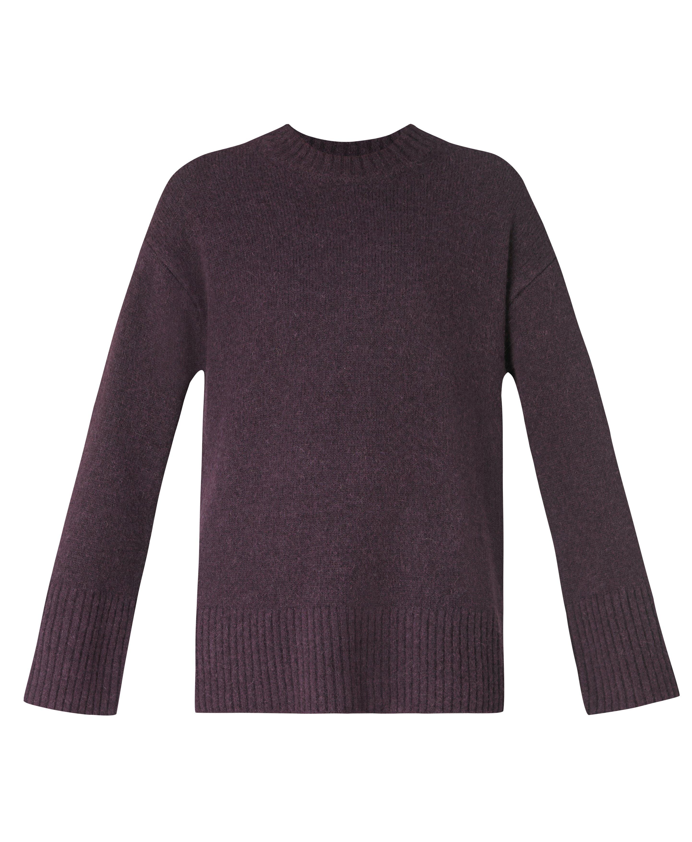 Alpine Wool Crewneck - Neptune Purple