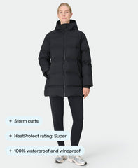 Nimbus Mid Waterproof Puffer - Black