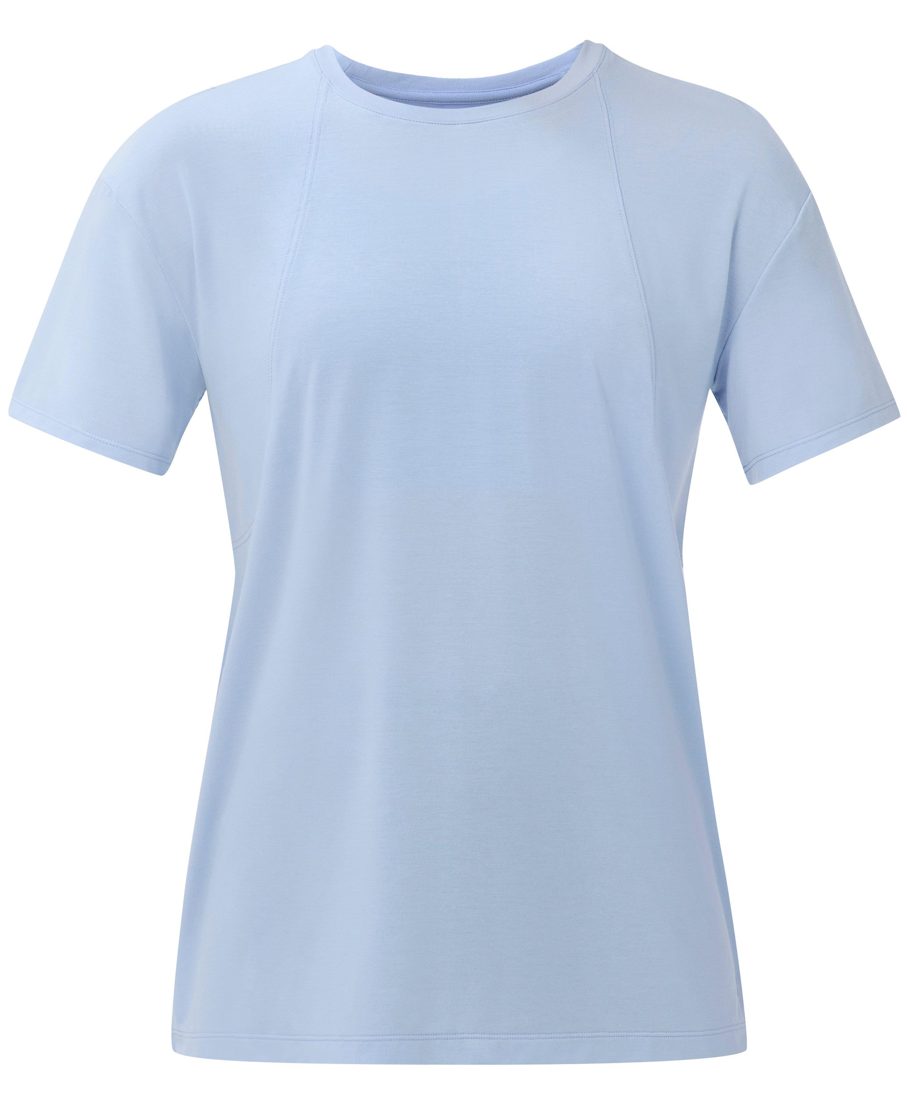 Soft Flow Studio Longline Tee - Laguna Blue