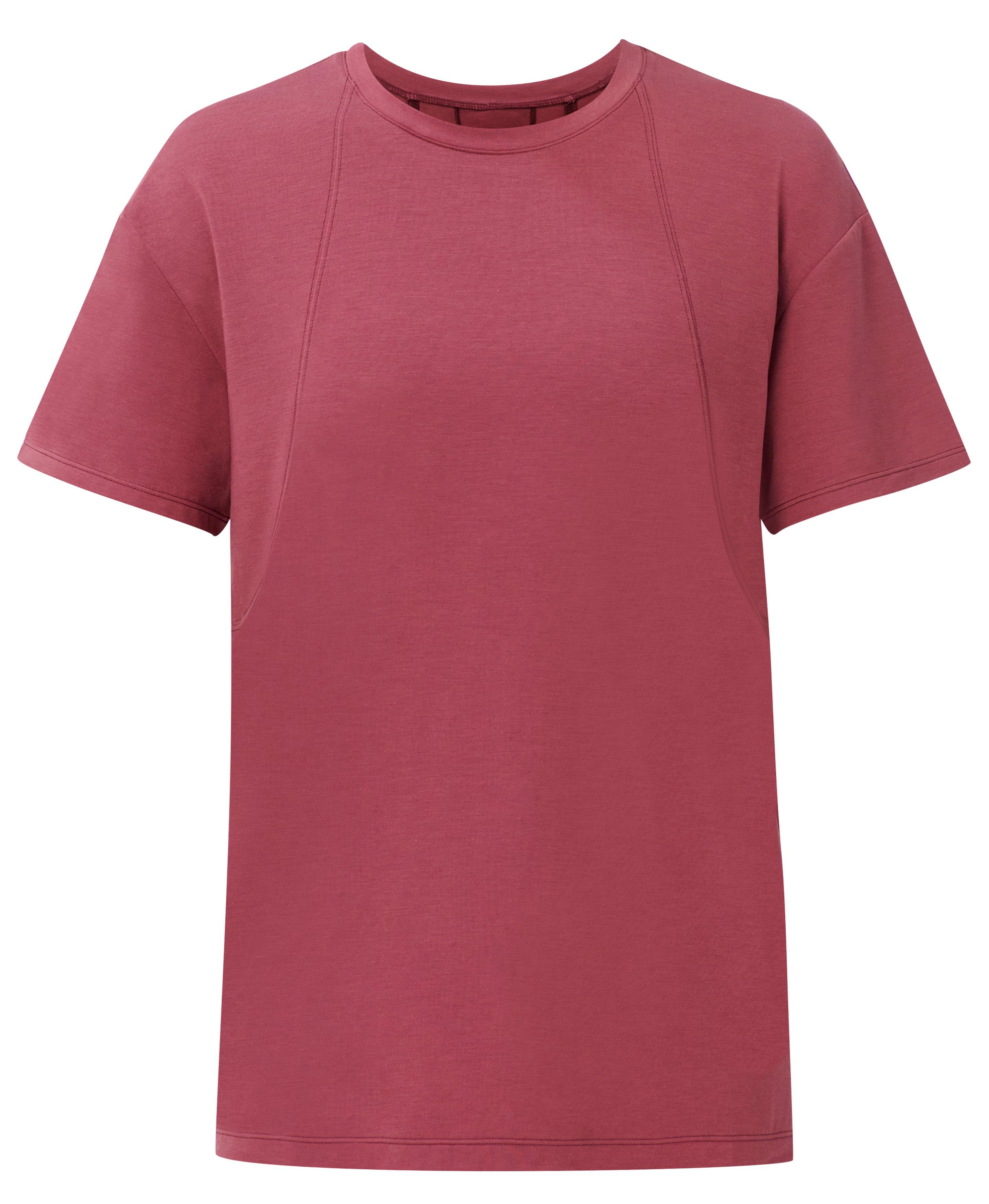 Soft Flow Studio Longline Tee - Sienna Pink