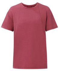 Soft Flow Studio Longline Tee - Sienna Pink