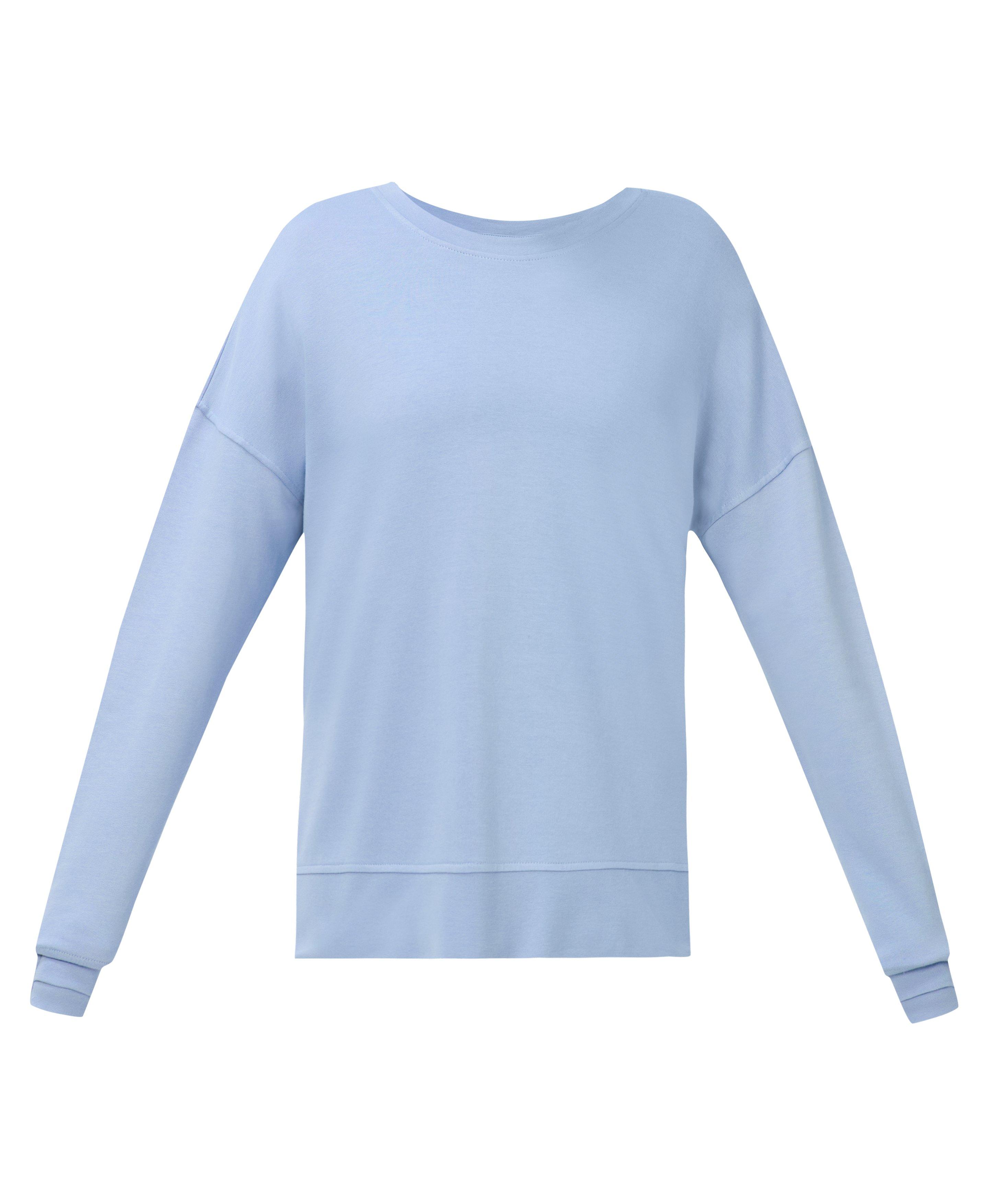 After Class Longline Sweatshirt - Laguna Blue