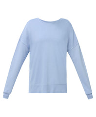 After Class Longline Sweatshirt - Laguna Blue