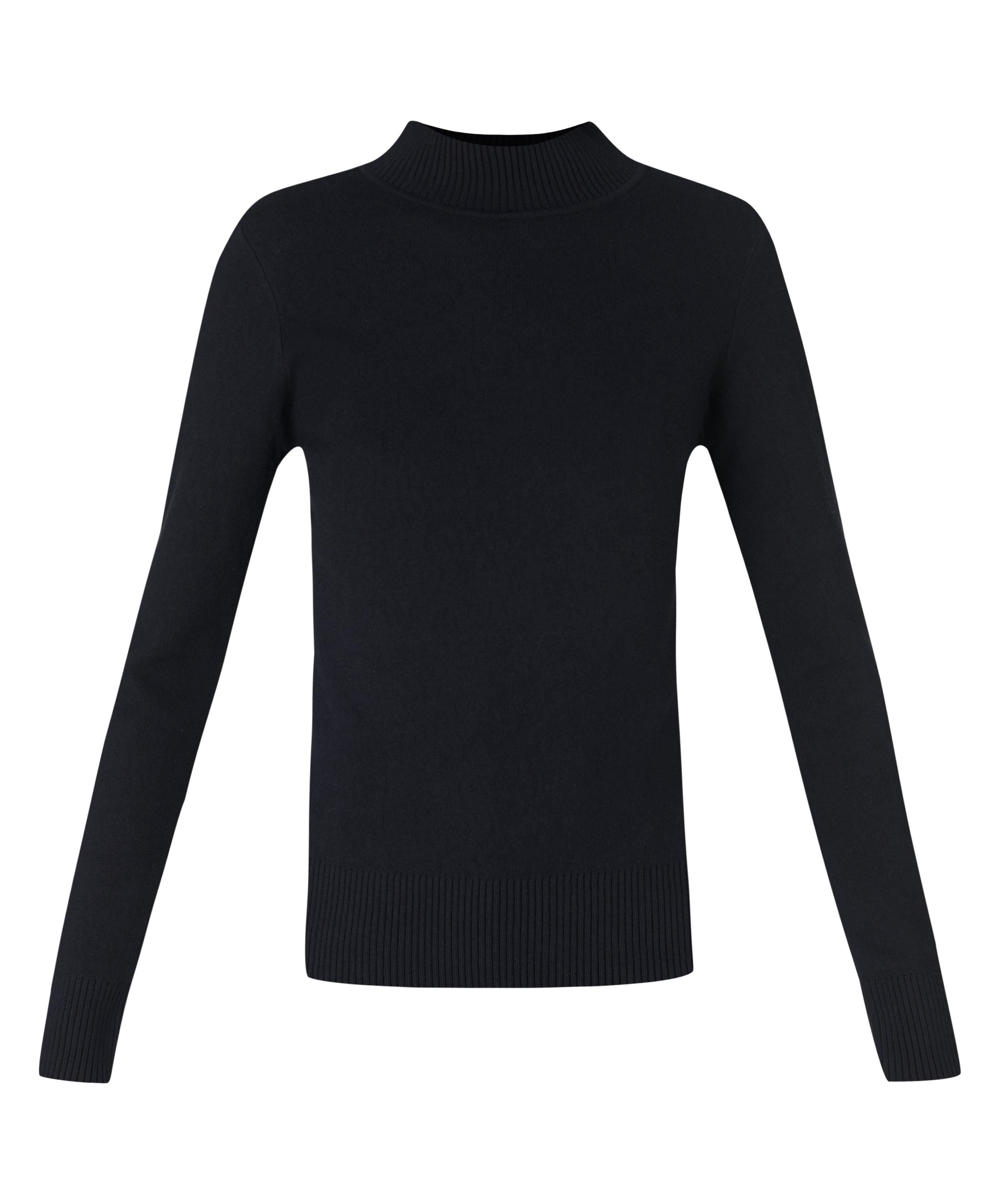 SB High Neck Ski Midlayer - Black