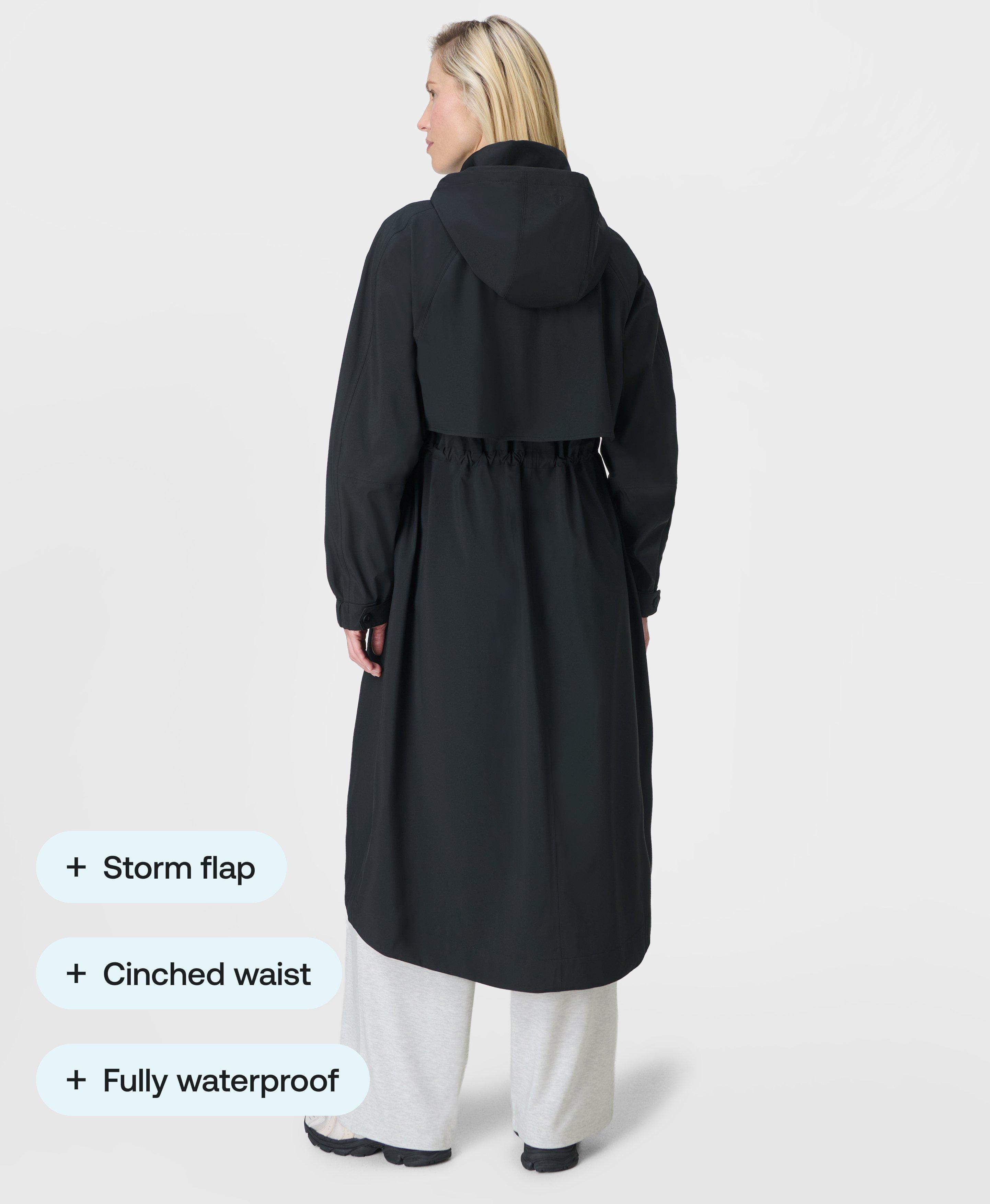 Motion Waterproof Longline Parka - Black