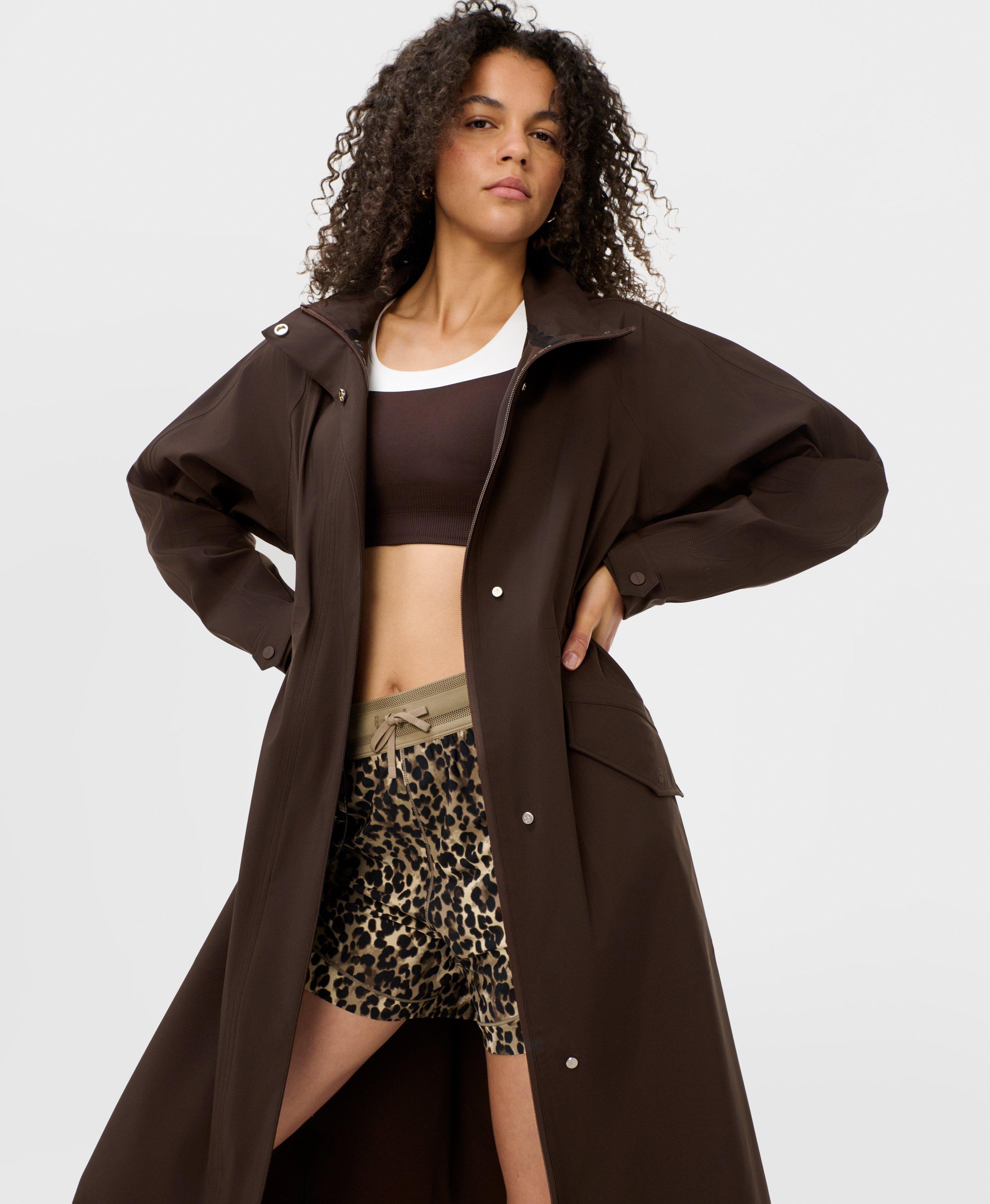 Motion Waterproof Longline Parka - Espresso Brown