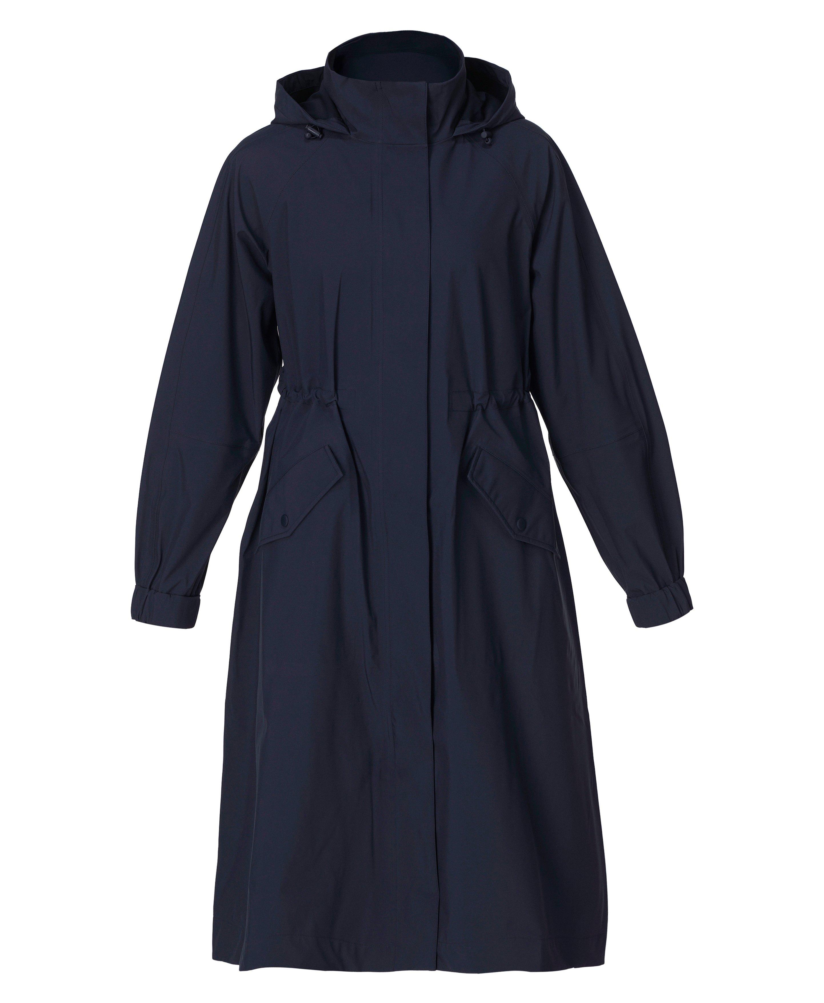 Motion Waterproof Longline Parka - French Navy Blue