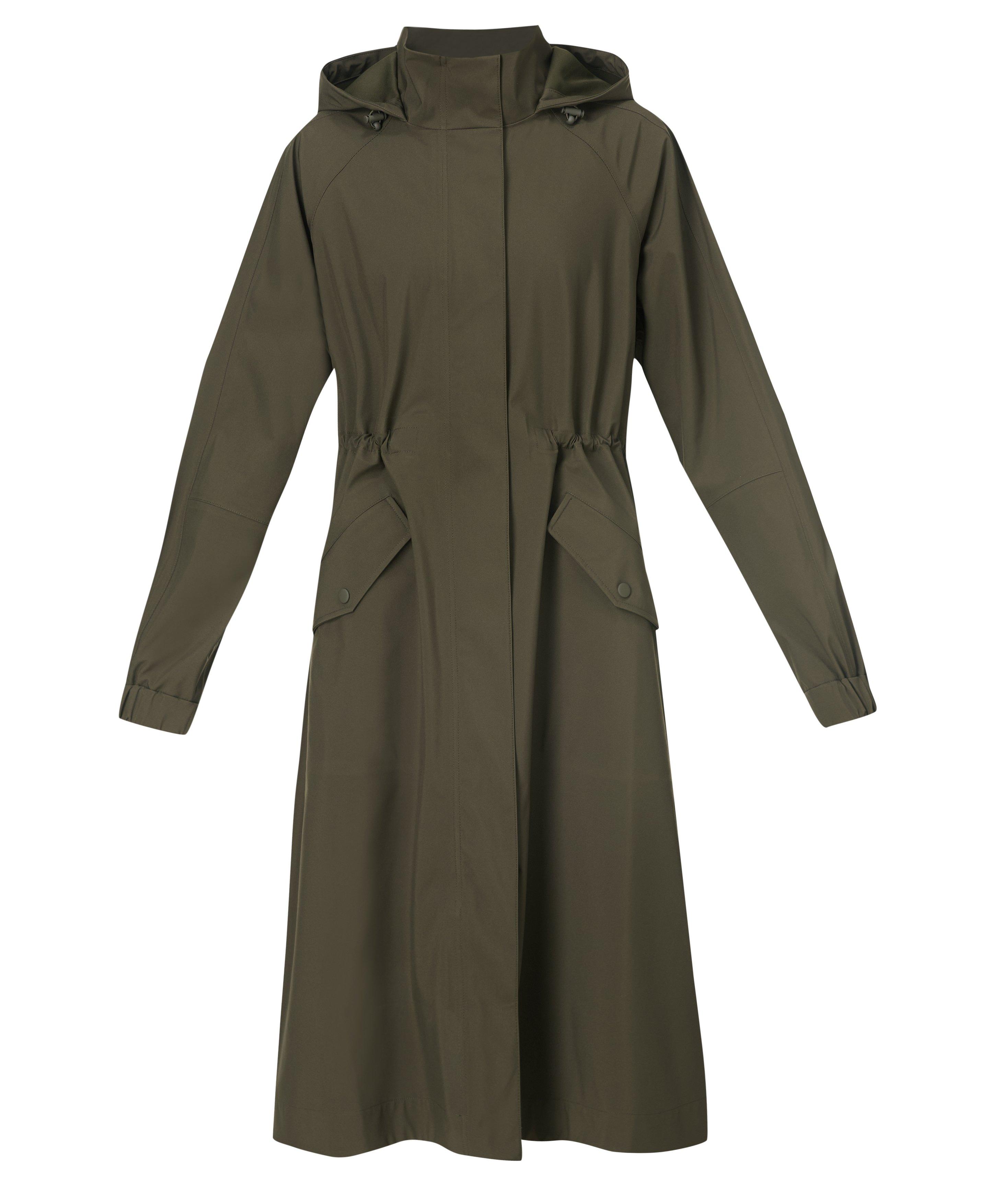 Motion Waterproof Longline Parka - Nori Green
