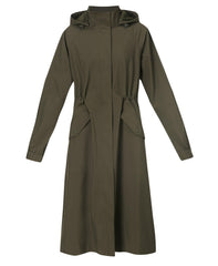 Motion Waterproof Longline Parka - Nori Green