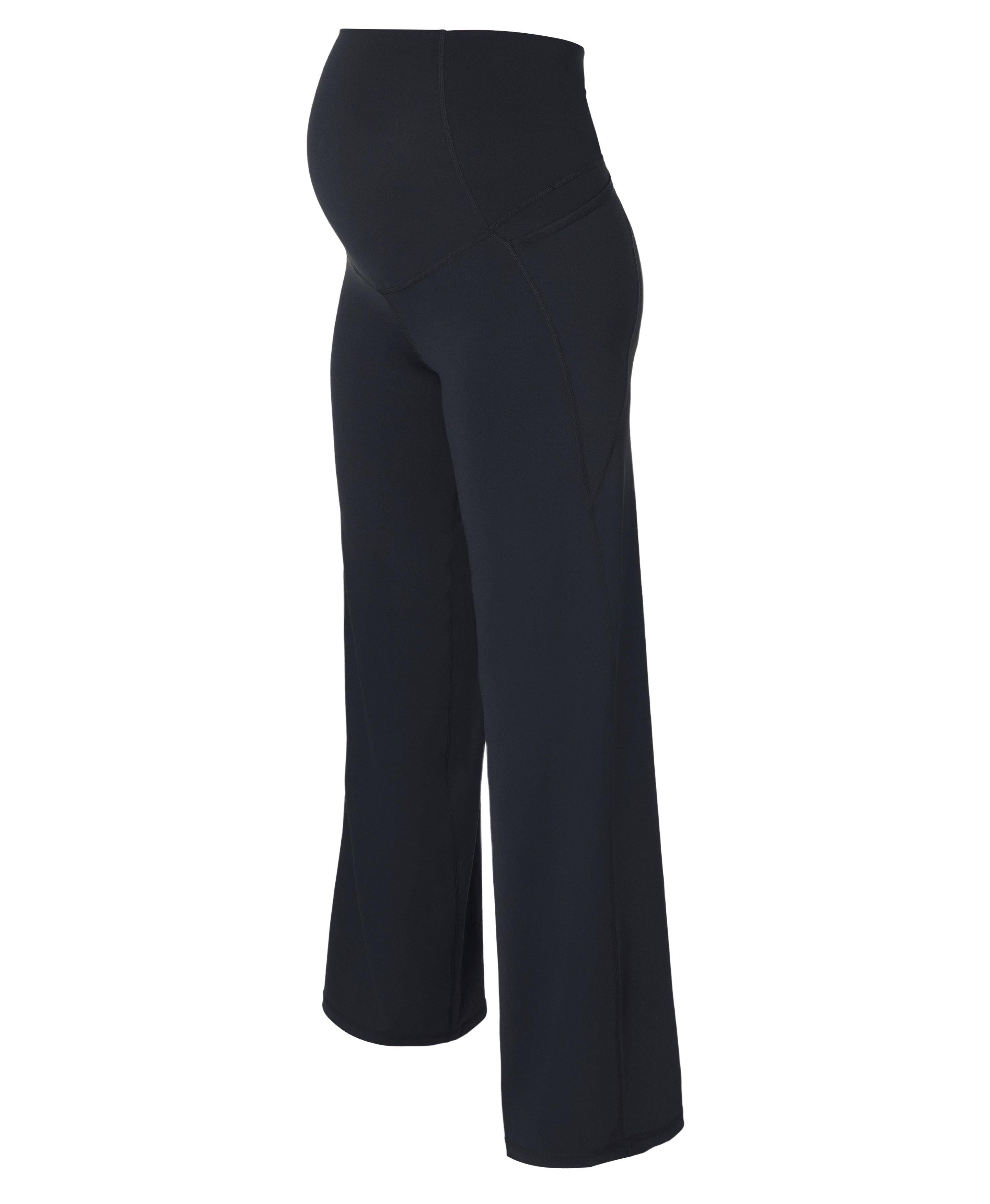 All Day Maternity Wide Leg Pants - Black
