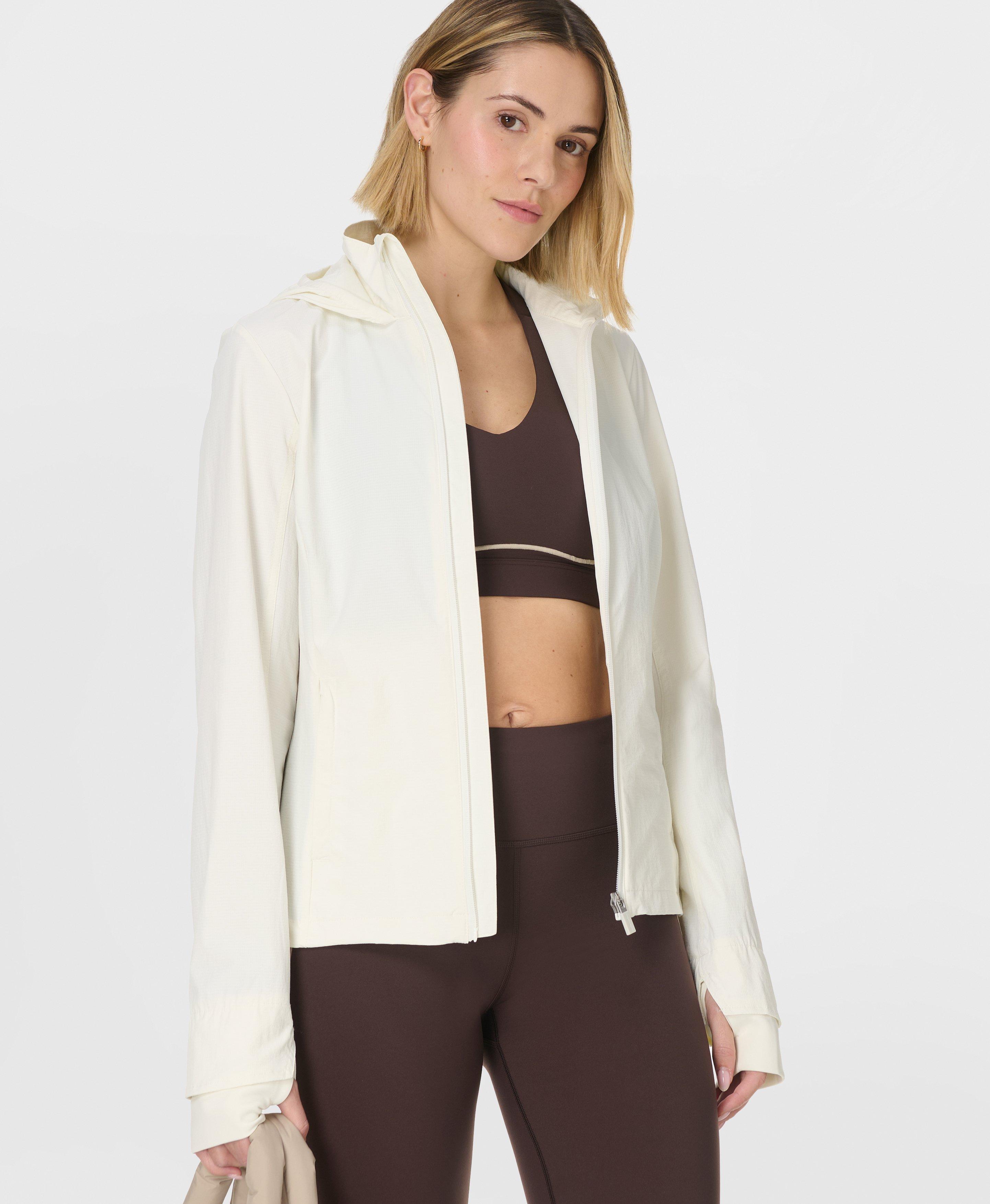 Ultimate Sneaker Water Resistant Jacket - Lily White