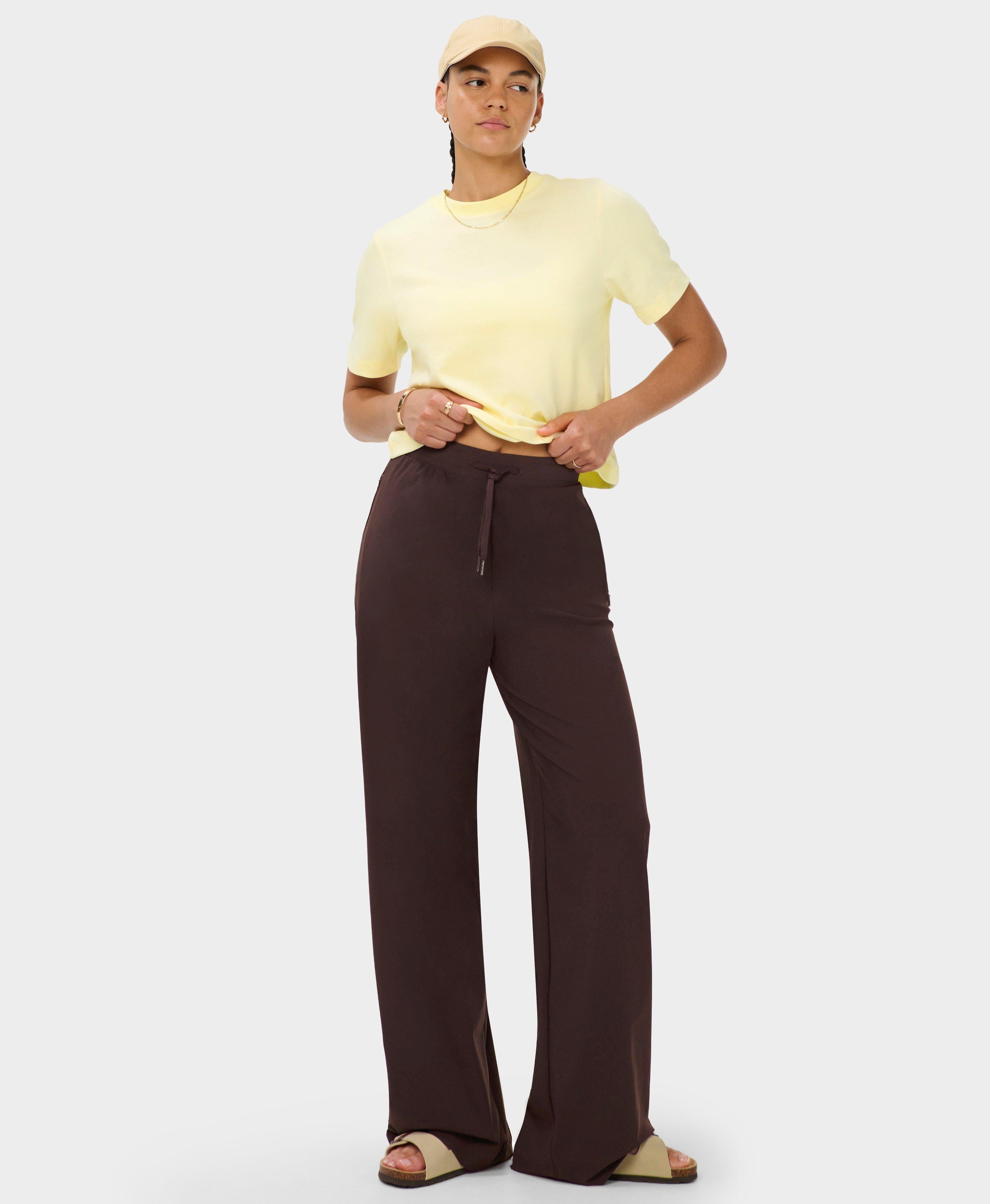 Elevated Cotton Boxy Tee - Chalk Yellow