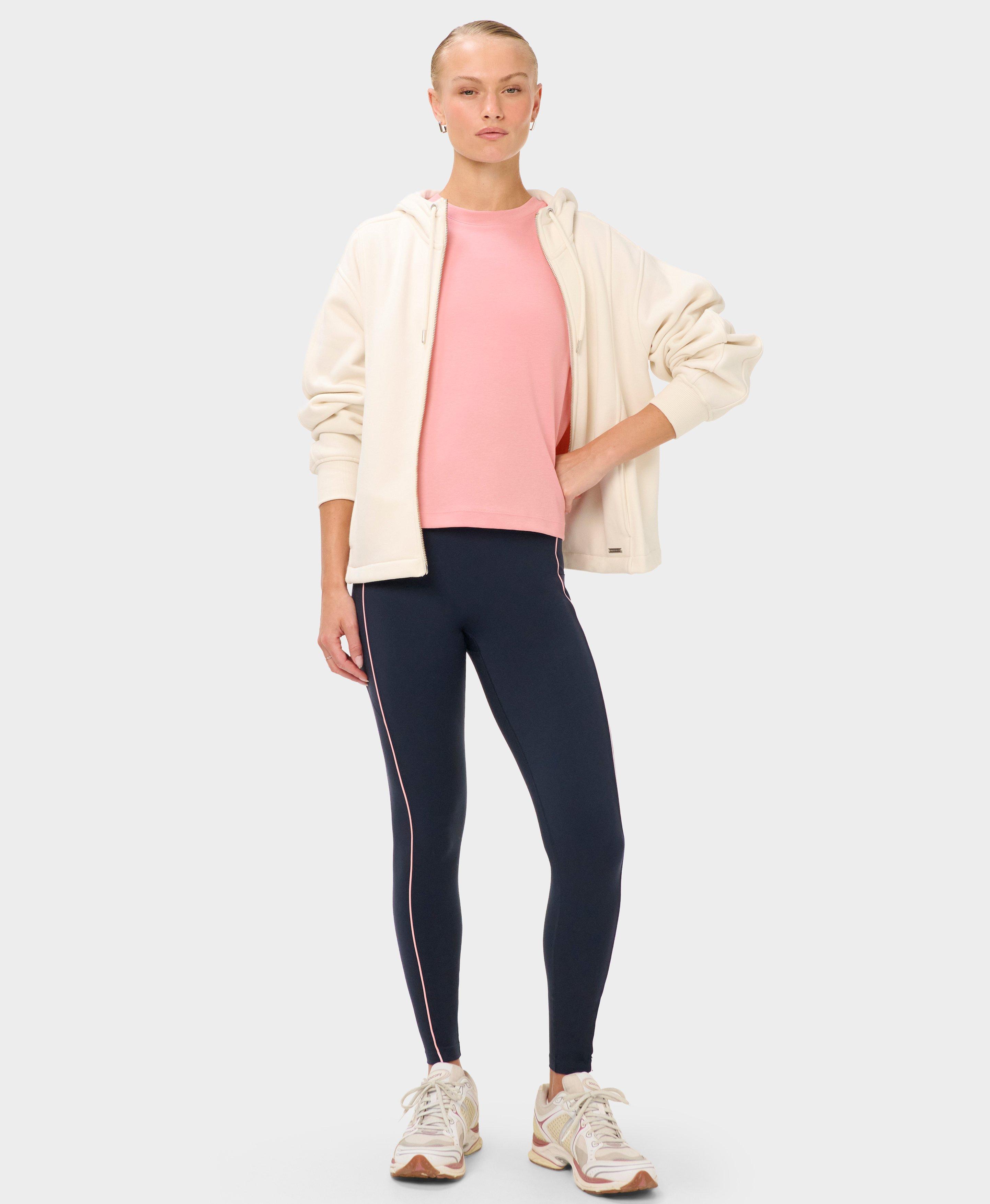 Elevated Cotton Boxy Tee - Deco Pink