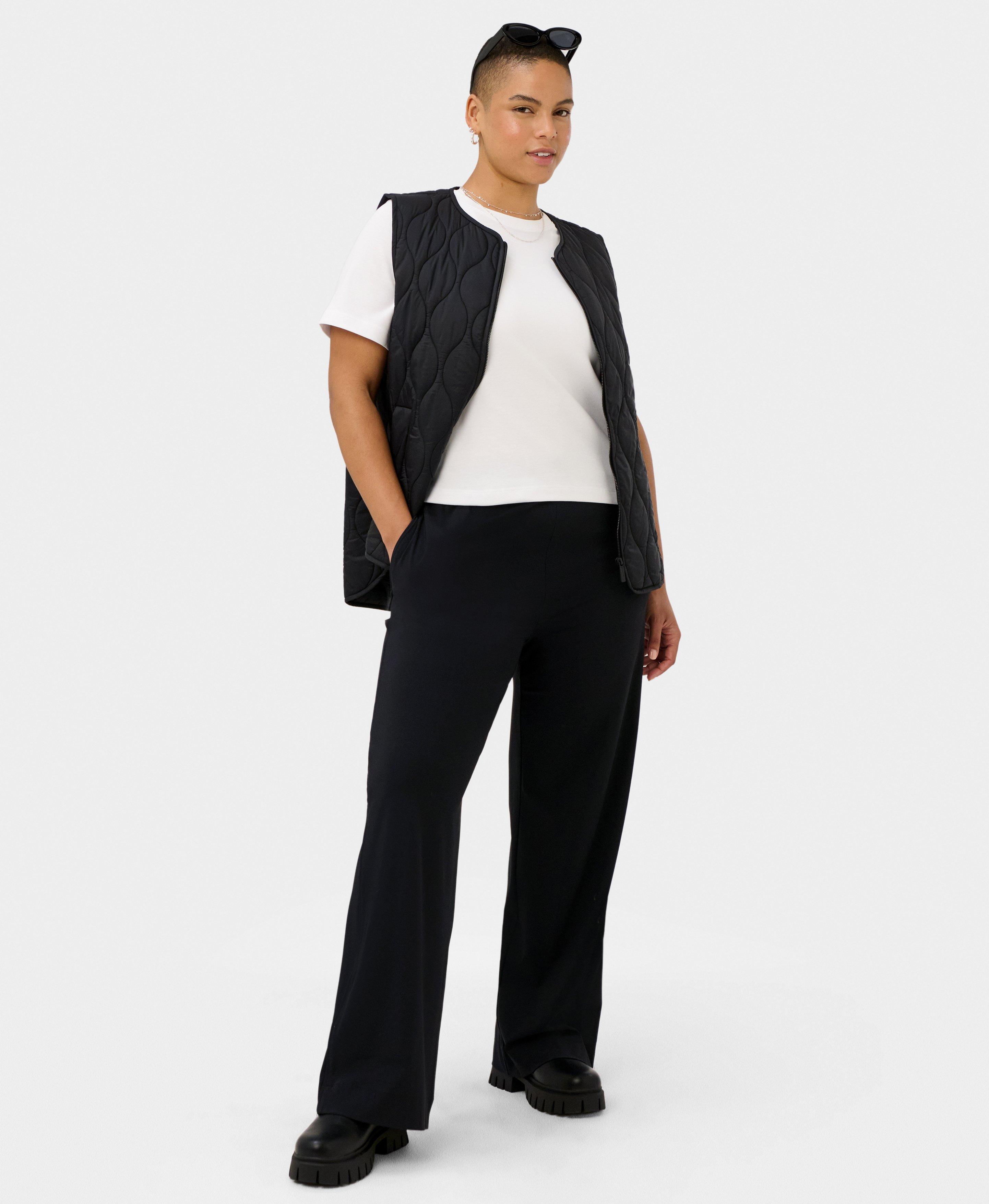 Elevated Cotton Boxy Tee - White