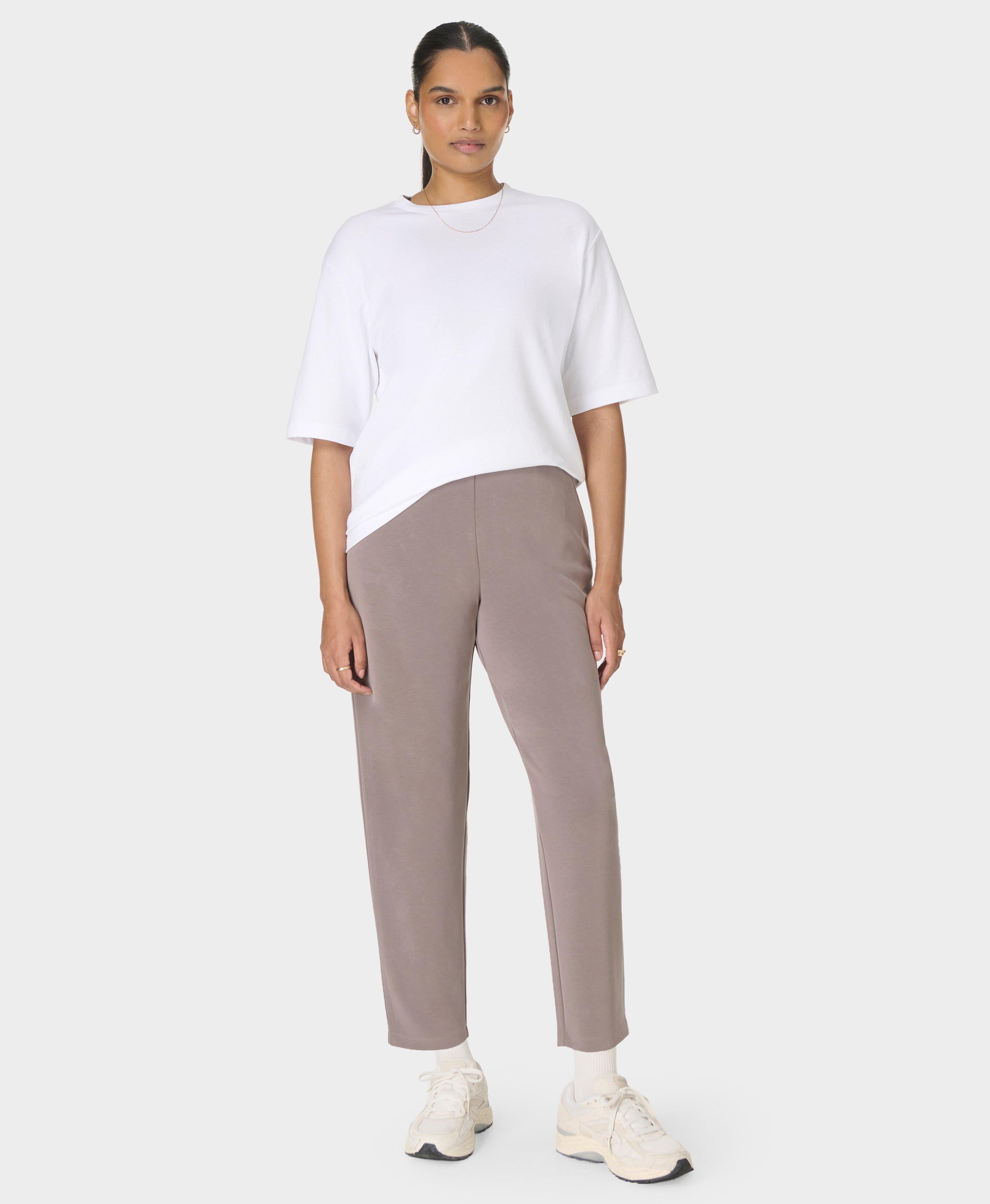 Elevated Cotton Longline Tee - White