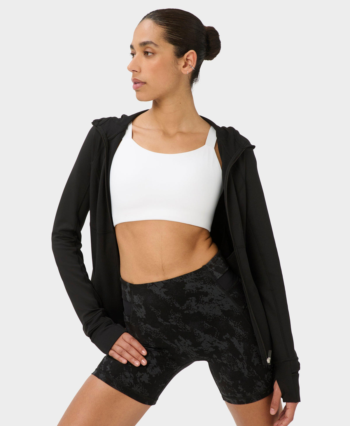 Runner's High Sports Bra - White