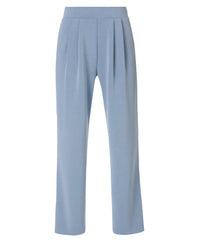 Sand Wash Wide Leg Pants - Luxe Blue