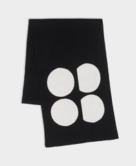 Sweaty Betty Logo Scarf - Black Studio White
